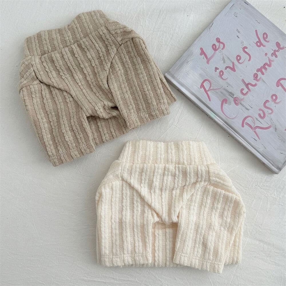 Soft and Stylish Ribbed Dog Sweater - Cozy and Warm for All Seasons
